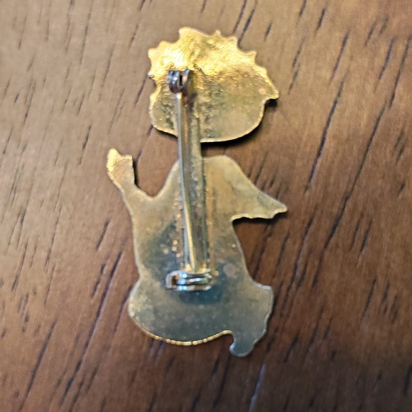Vintage 1980s Angel Brooch - Picture 4 of 4